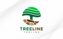 Modern Minimal Circle Tree Logo Design Environment Screenshot 1